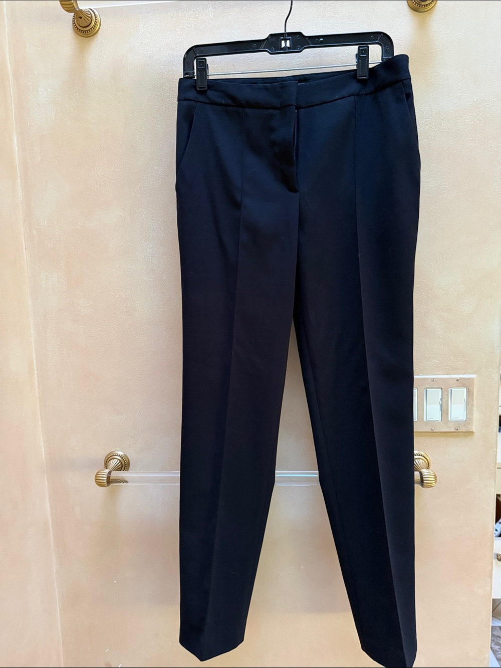 BCBGMaxAzria Black Tailored Dress Trousers